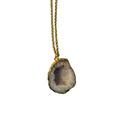 Collar Geoda de ágata cueva
