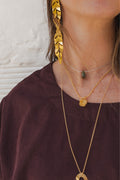 Choker gota jaspe sanguíneo