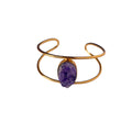 Brazalete drusa amatista