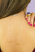 Choker piedra facetada amatista