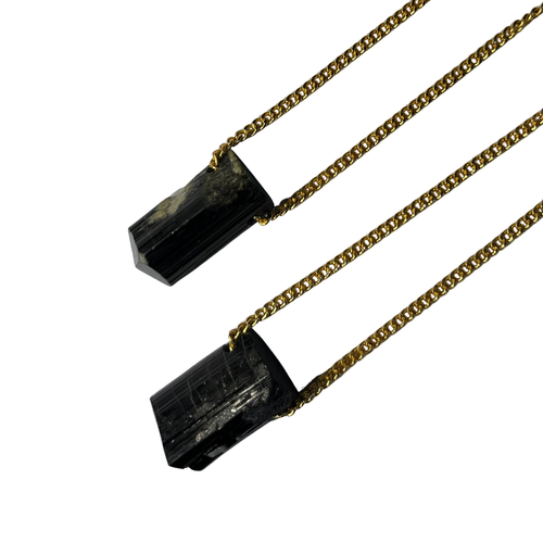 Collar Turmalina Negra XL