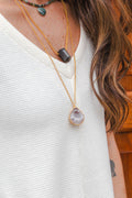 Collar Turmalina Negra XL