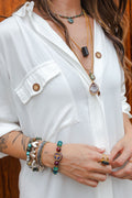 Collar Turmalina Negra XL