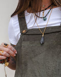 Collar Cianita Negra